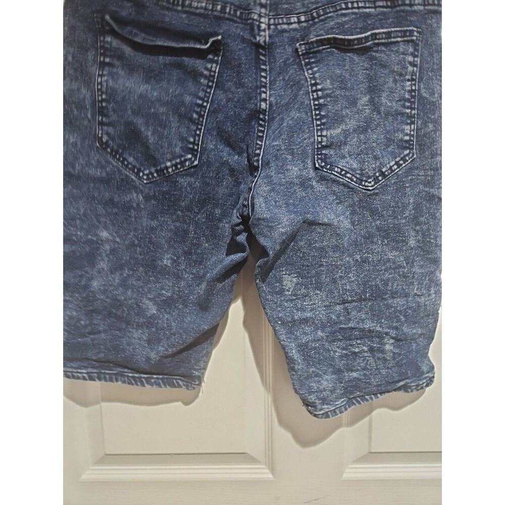 Y2K Phat Farm Blue Jean Shorts Waist Size 38 Jorts - Picture 7 of 8